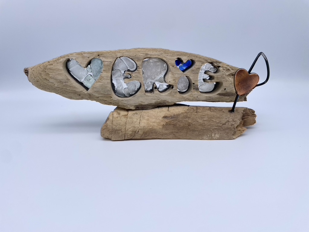 Lake Erie Driftwood Art