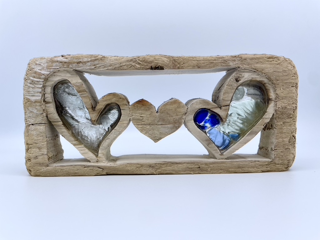 Folk art wall sculpture